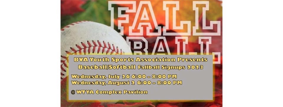 Fallball Signups